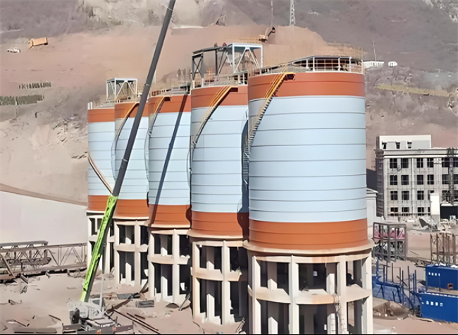 敦化高架钢板仓